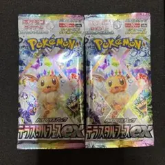 ポケモンカード　テラスタルフェスex 2パック　16.40g 16.36g