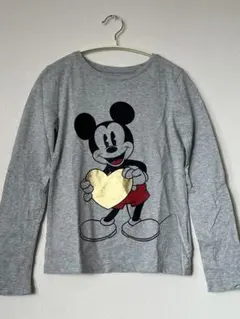 GAP KIDS ミッキーマウス 長袖カットソー XL (12) グレー