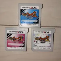 妖怪ウォッチ3 テンプラ スシ スキヤキ 3DS ソフト 3本セット