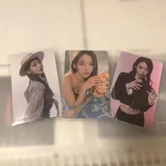 咲良 トレカ　FEARLESS セット　weverse different