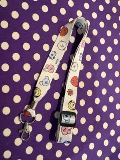 BT21 キャラクター ストラップ ネックストラップ