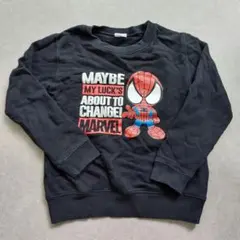 MARVEL　スパイダーマン　トレーナー　120