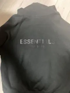 ESSENTIALS パーカー ブラック S