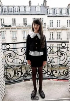 【新品未使用】ZARAキッズ ハートジャケット&スコート