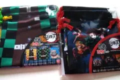 鬼滅の刃　巾着３枚セット×２