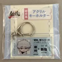 新劇場版 銀魂 吉原大炎上 京王 切符風 アクリルキーホルダー 坂田銀時