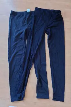 ユニクロ　ヒートテック　タイツ　レギンス　160 M　2枚セット