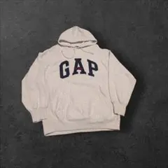 GAP ATHLETIC CLASSIC パーカー グレー 古着