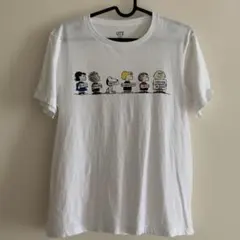 UNIQLO ユニクロ 白 Tシャツ M スヌーピー コラボ