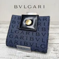 BVLGARI ブルガリ ロゴマニア 二つ折り財布 極美品のサムネイル