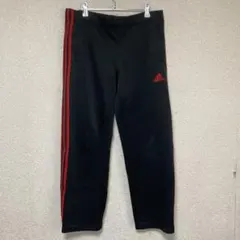 80s adidas アディダス　トラックパンツ　ジャージパンツ　デサント　M