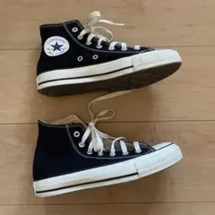 CONVERSE ハイカット ブラック スニーカー　コンバース
