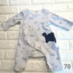 恐竜　SiShuNon 70 カバーオール