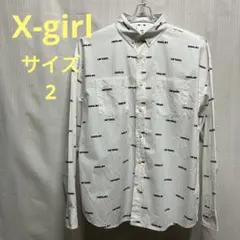 X-girl ワイシャツ　サイズ2のサムネイル