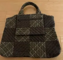 パッチワーク ハンドメイド ハンドバッグ