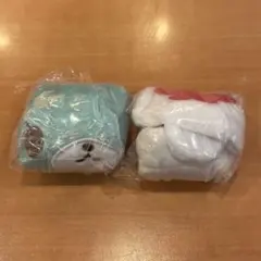 シュガーバニーズ ふわふわ巾着2 しろうさ ミントうさ