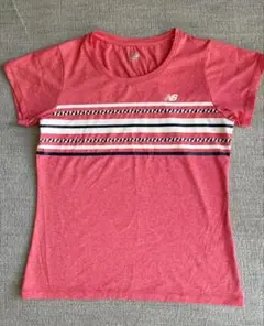 New Balance ストライプ Tシャツ