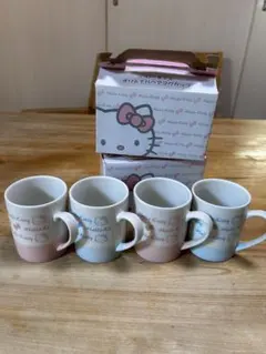 未使用　ハローキティ ペアマグカップ ×2セット