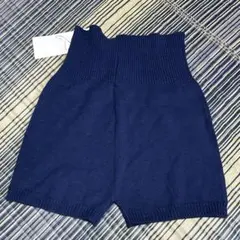 【新品】Chacott バレエ ニットパンツ ネイビー 大人S〜Lサイズのサムネイル