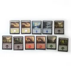 MTG フルアート 基本地形 基本土地 日本語約100枚 人気絵柄 送料無料④