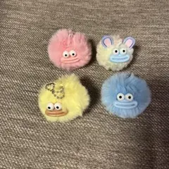 ソーセージリップモンスター　マスコットぬいぐるみ　4個セット