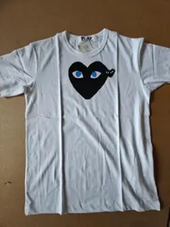 PLAY COMME des GARCONS ハート型目デザイン Tシャツ S