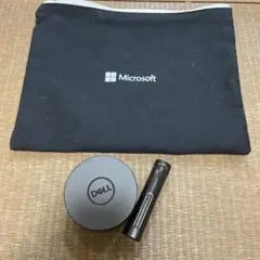 【3セット】Dell ドッグ、レーザーポインタ、Microsoftポーチ