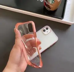 iPhone13 ケース SNSで話題中 背面クリア 大人気 インスタ映え