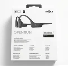 【ほぼ未使用】SHOKZ 骨伝導イヤホン OPEN RUN 美品
