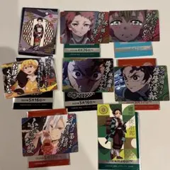 銀だこ　カード　まとめ売り　鬼滅の刃　鬼滅　8枚　竈門炭治郎