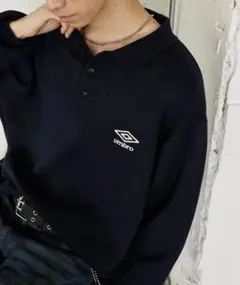 KNIT POLO SWEATER/ニットポロセーターUMBRO別注(限定展開)