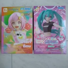 【新品】プロセカ フィギュア 鳳えむ 初音ミク ラブアンドベリー 2種セット