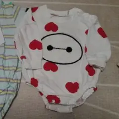 ベイマックスロンパース2点セット