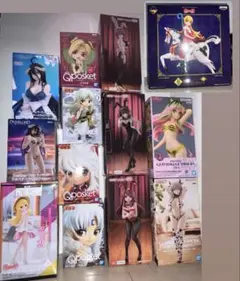 ◆美少女フィギュア バニーガール 水着 Qposket くじ プライズ品14体