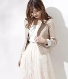 プロポーション　ライダース　スエード