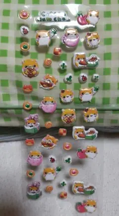 ぷくぷくシール 当時物 平成レトロ ハムちゃんパン屋さん - メルカリ
