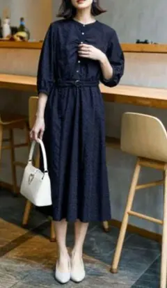 ☆新品、タグ付き☆ FENNEL シャツドッキングワンピース ヤマダヤ