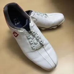 フットジョイ　DNA ボア　白／赤　26.5センチ