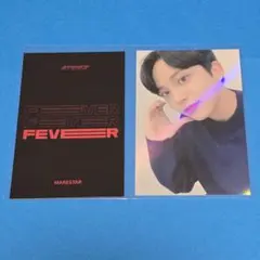 ATEEZ fever part.2 ジョンホ トレカ makestar 特典