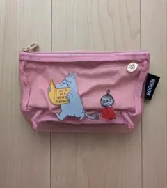 MOOMIN ムーミン ミー　メッシュポーチ ピンクのサムネイル