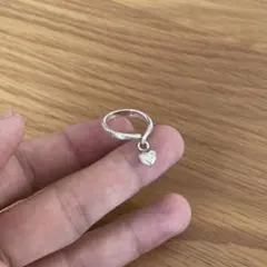 vintage silver925 heart ring