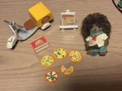 シルバニアファミリー ピザ配達セット