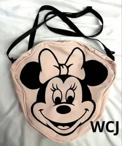 WCJ Disney フェイスデザイン　ショルダーバッグ S ミニー