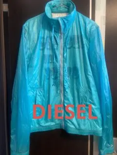 DIESEL ナイロンジャケット 青