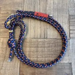 topologie 6.0mm Rope ストラップ　ネイビー×オレンジ
