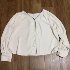 one after another NICE CLAUP 長袖ブラウスのサムネイル