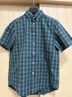 キッズ　Polo Ralph Lauren 半袖チェックシャツ