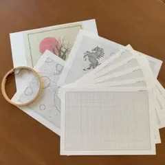 クロスステッチ図案 刺繍道具