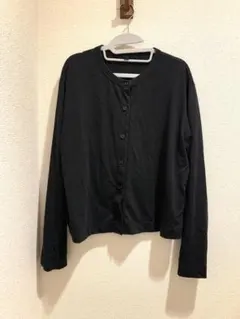 UNIQLO カットジャージークルーネックカーディガン