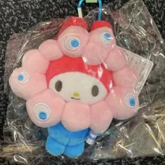 大阪 関西万博2025 カラビナ付ミャクミャクなりきりぬいぐるみ マイメロディ⑤
